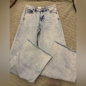 Hidden High-Rise Wide Leg Jeans
